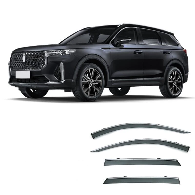 Window Visor Side Window Deflector Weather Shield Awnings & Shelters For Bestune T99