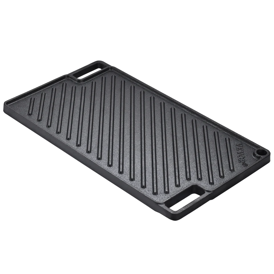 Multi Functional Pre Seasoned Cast Iron Griddle