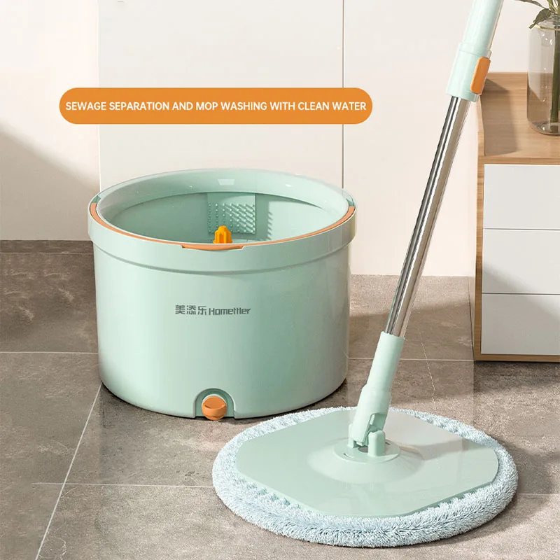 

Швабра с ведром, вращающаяся на 360 градусов, из микрофибры