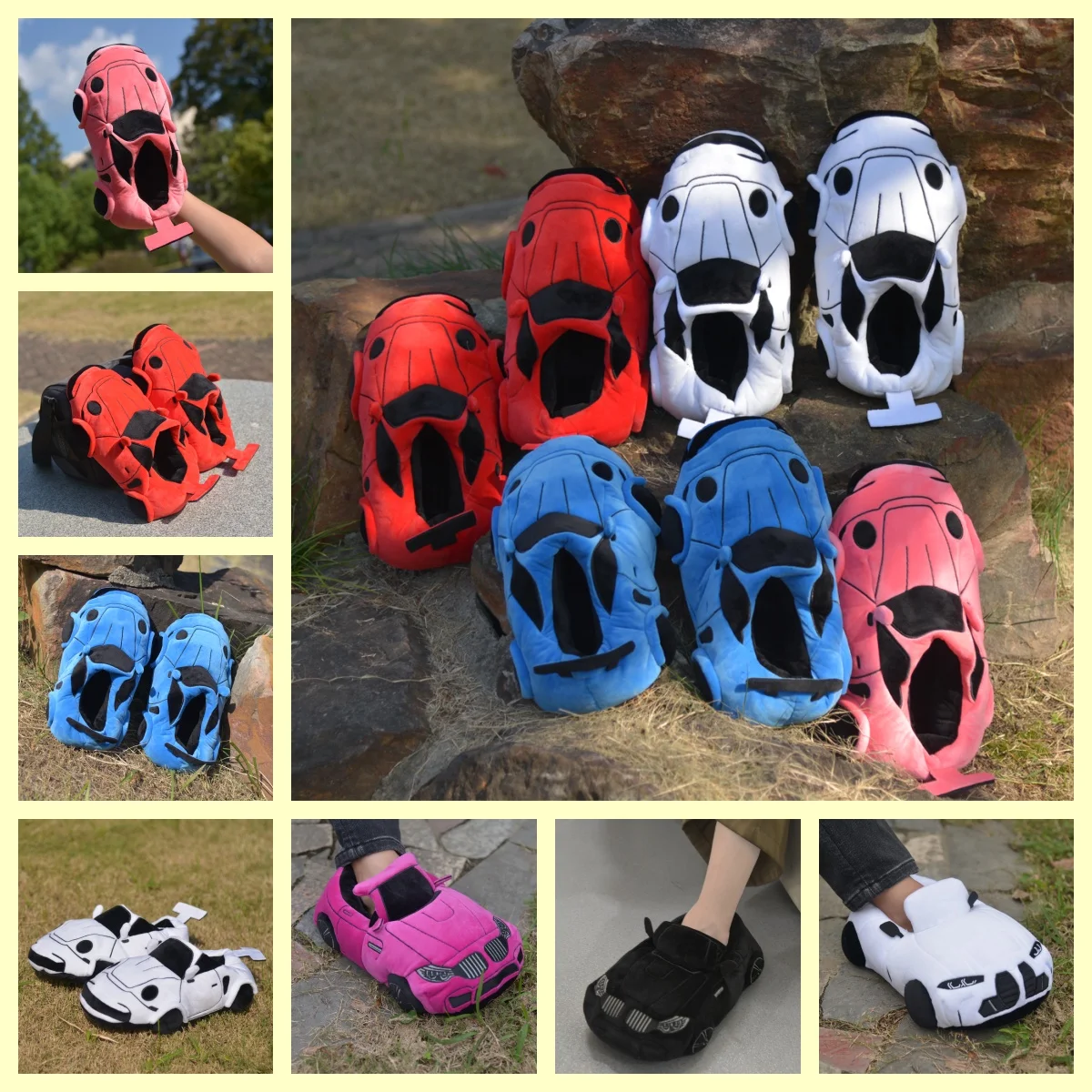 Lustige Clown-Schuhe Aus PVC – Einheitsgröße Bis 45, Perfekt Für Halloween & Kostüm-Partys