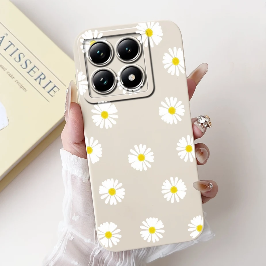 Luxury Sunflower Cartoon Girls Soft Silicone Phone Case