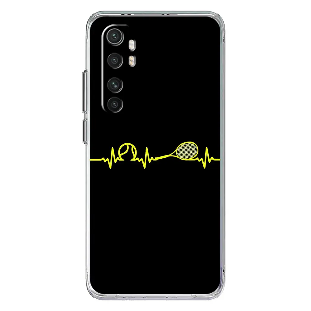 Clear Tennis Ball Sport Phone Case Cover