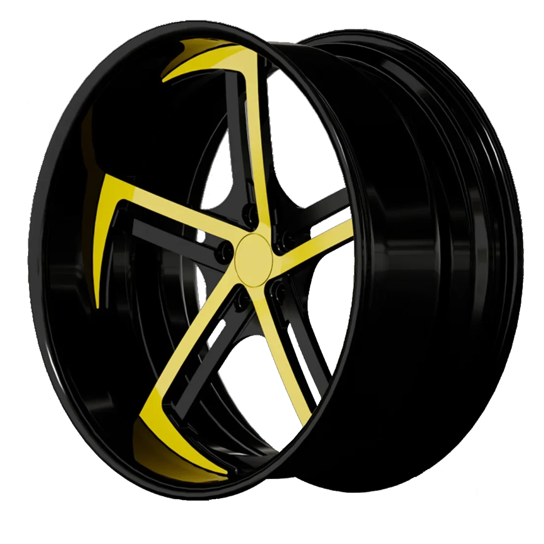 Customized 1 piece 2 piece super deep concave 17/18/19/20/21/22/24/26 5*112 5*114.3 forged alloy wheel car rim