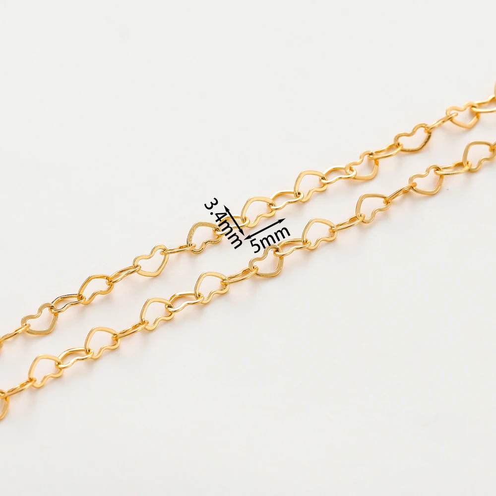 1 meter/los 14K 18K Gold Überzogene Messing Metall Runde Link Kabel Ketten DIY Schmuck Machen Kette Für hand Schmuck Zubehör – Detail 16