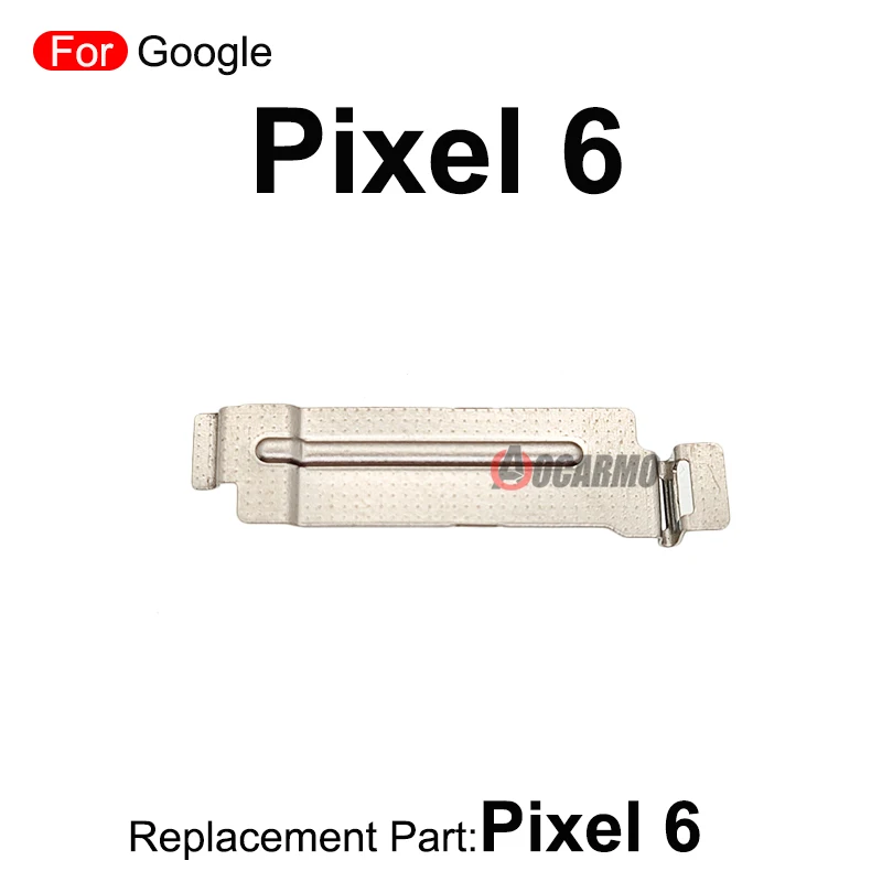 LCD 디스플레이 플렉스 케이블 홀더 커버 Google Pixel 3AXL 3a Pixel 4 XL 5 6 6Pro 용 금속 고정 버클 마더 보드 브래킷 플레이트