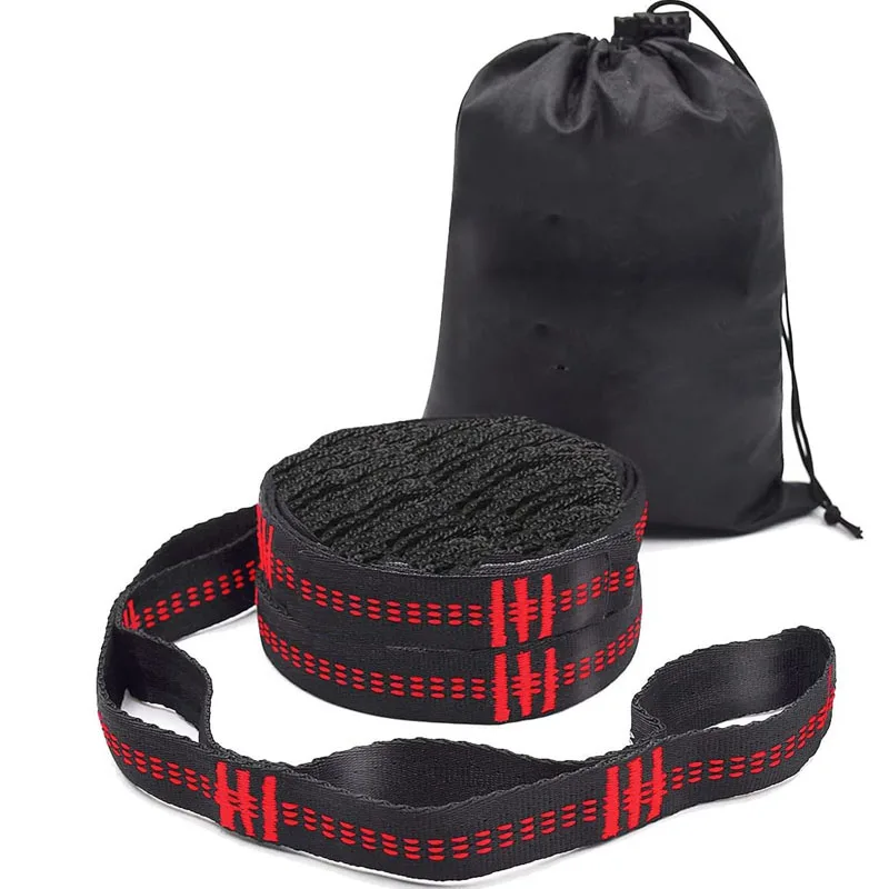 2PCS Hammock Straps& Belts  Extra Strong & Lightweight Ropes and 600 LBS Breaking Strength, No Stretch Polyester 