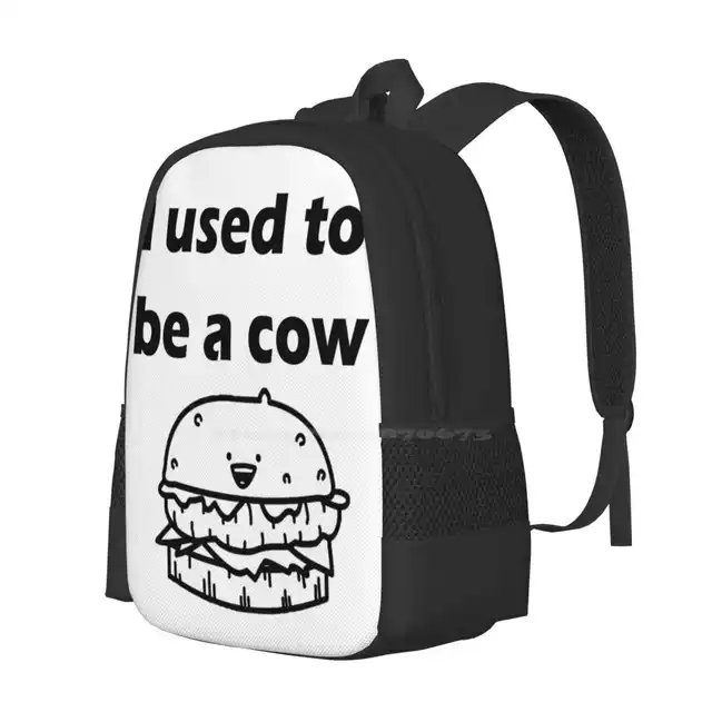 Adsf-I Used To Be A Cow Backpack