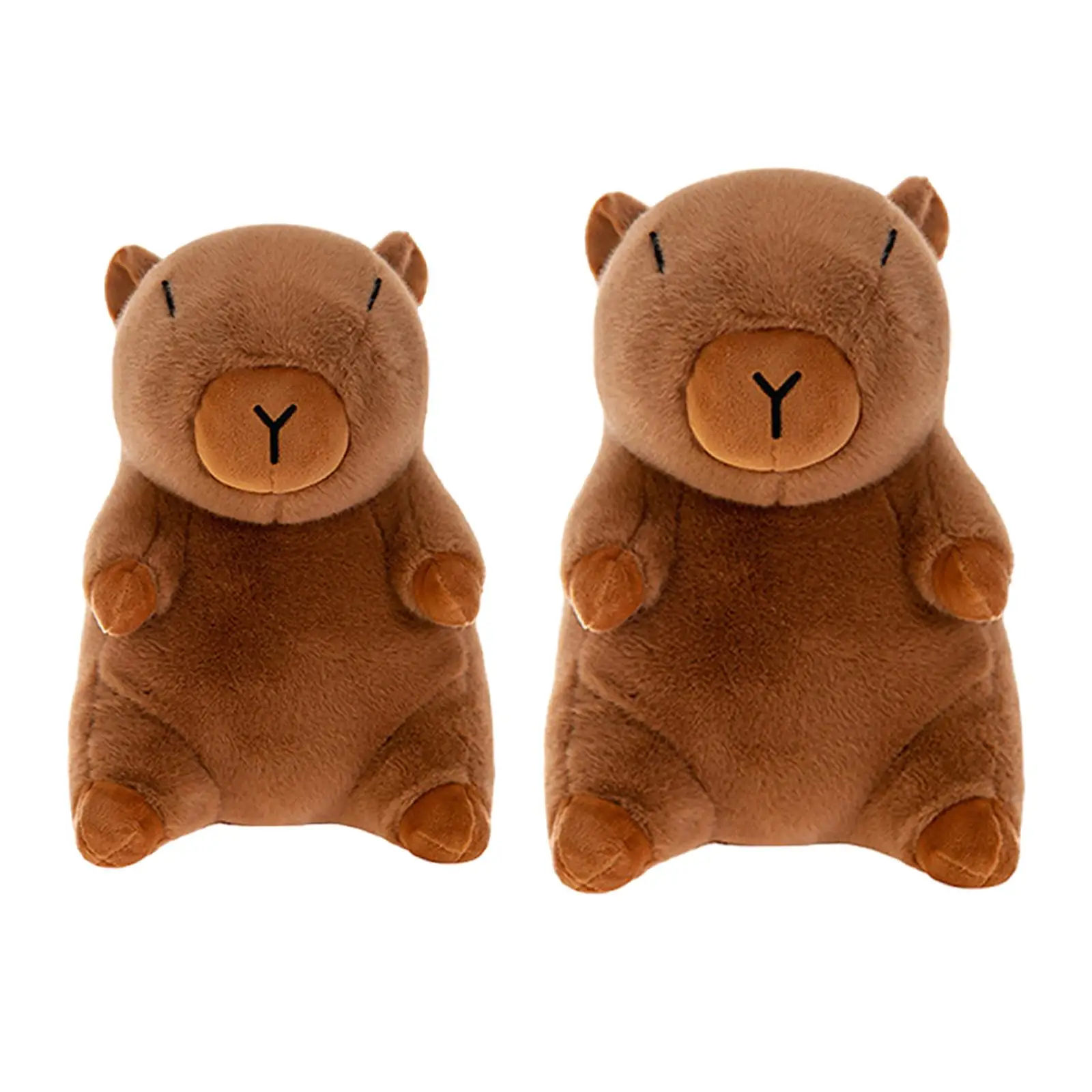 

Capybara Plush Toy Soft Cartoon Plush Animal Home Decor Realistic Plush Capybara Doll for Adults Children Birthday Gifts Family