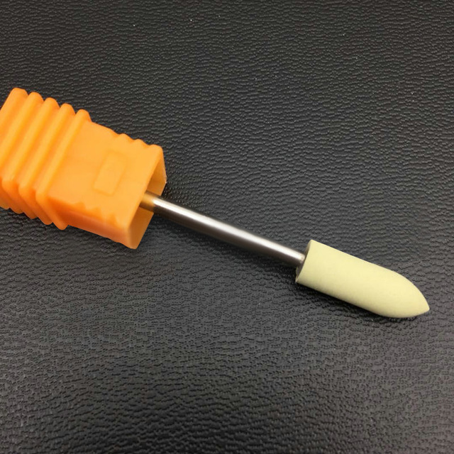 Nail Drill Bit Rubber Manicure Drills Electric Rotary Mills Cutter Cuticle Polishing Tools Nail Art Machine Accessories