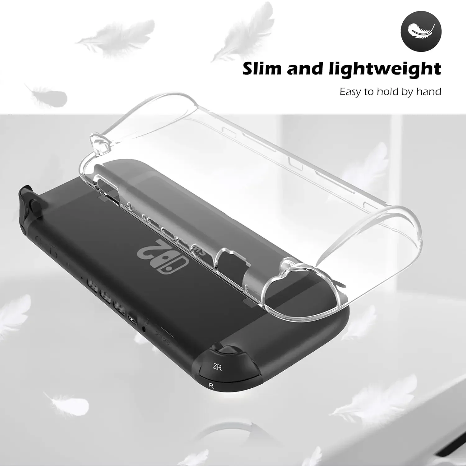 Clear TPU Soft Protective Case - Anti-Scratch and Shockproof Shell Cover
