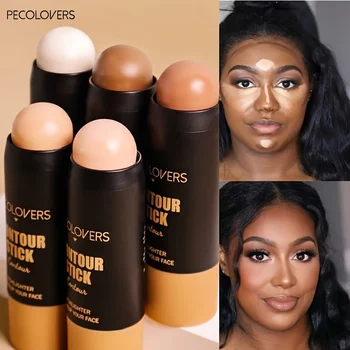 Highlighting Bronzer Stick Face Brightening Blusher Rouge Concealer Pen Long Lasting Corrector Nose Shadow Contouring Cosmetics