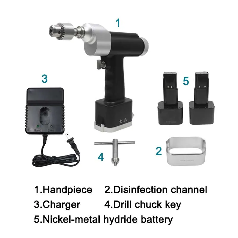 Quick Coupling Cannulated Drill for Trauma Operation Orthopedic Cannulated Drill Electric Bone Drill Orthopedic Instrument medical lateral bone transfer bracket surgical instrument orthopedic trauma external fixator