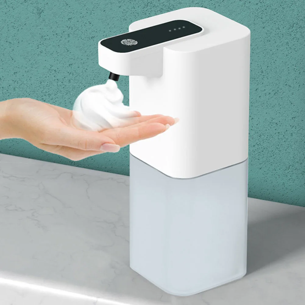 Automatic Liquid Soap Machine Intelligent Charging Universal Foaming Dispenser Touchless Sensor Waterproof for Bathroom School 2