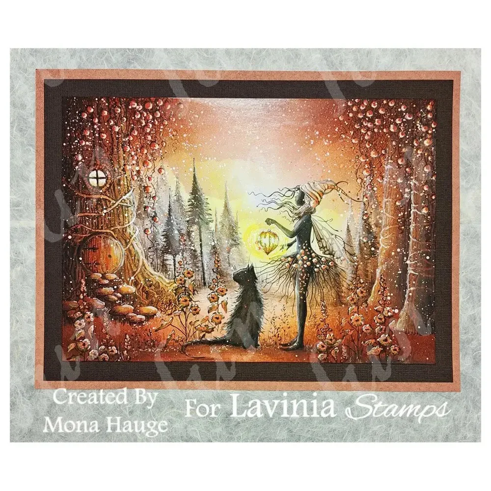 Fairy Christmas Trees Clear Rubber Stamps Seal for DIY Scrapbooking Card Transparent Stamps Making Photo Album Crafts