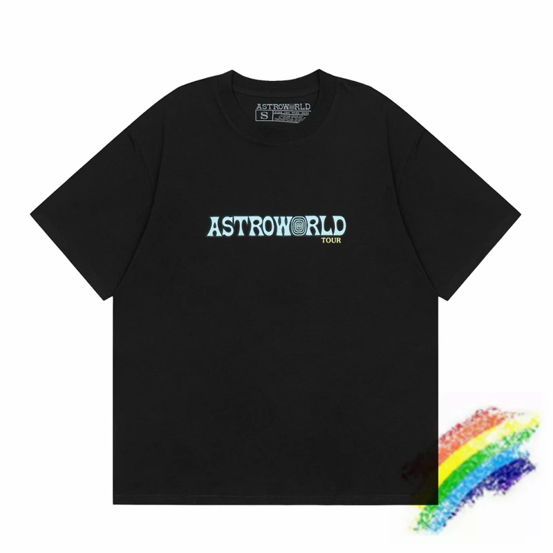 

2024ss футболка с изображением кактуса Джека Иисуса короля для мужчин и женщин 1:1 высококачественные черные футболки