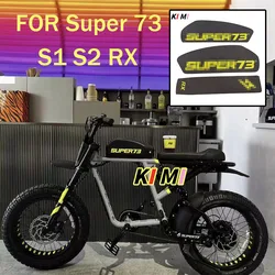 Electric Bike Track Racing Battery Sticker Decal Off Road Racing Universal Accessory For Super 73 S1 S2 RX 73-S