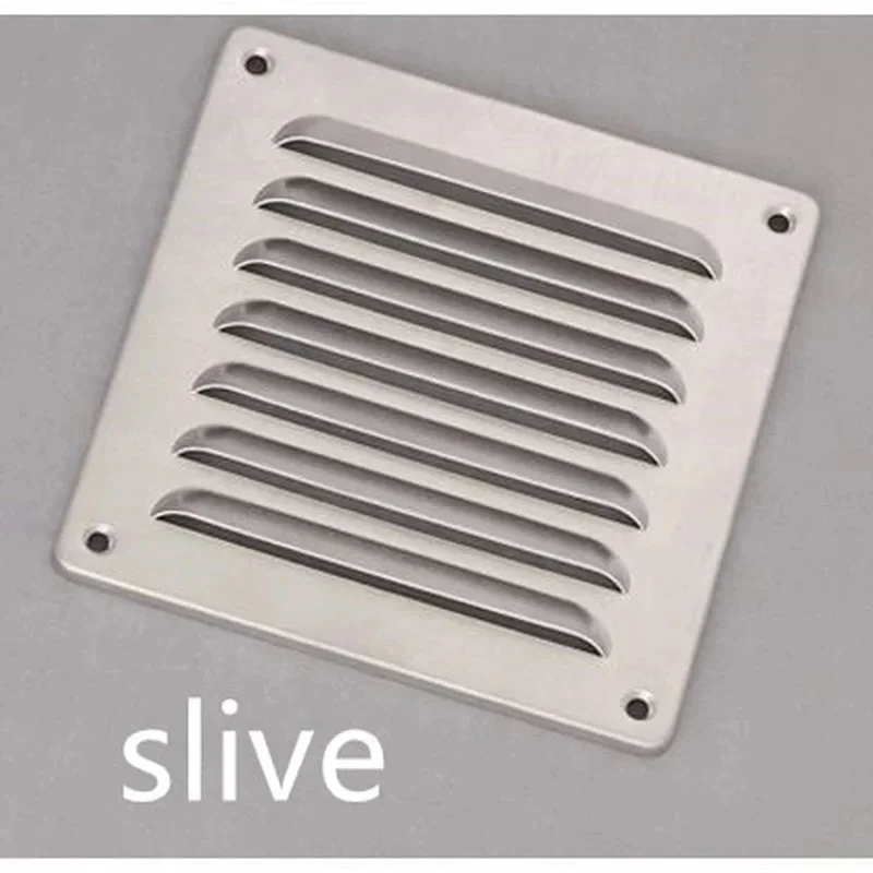 Stainless steel Air Vent Ventilator Grille Undereave Under eave Louvers Copper Ventilation rain proof heat dissipation filter