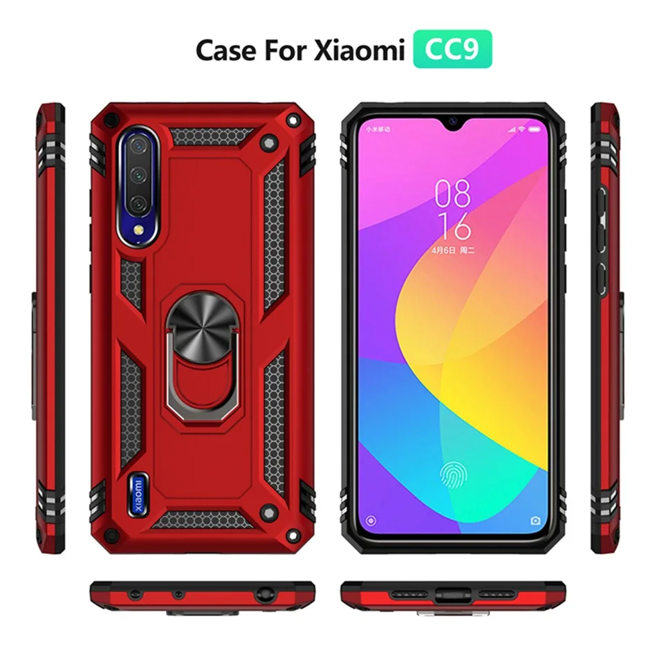 Magnetic Armor 360 Car Holder Phone Case