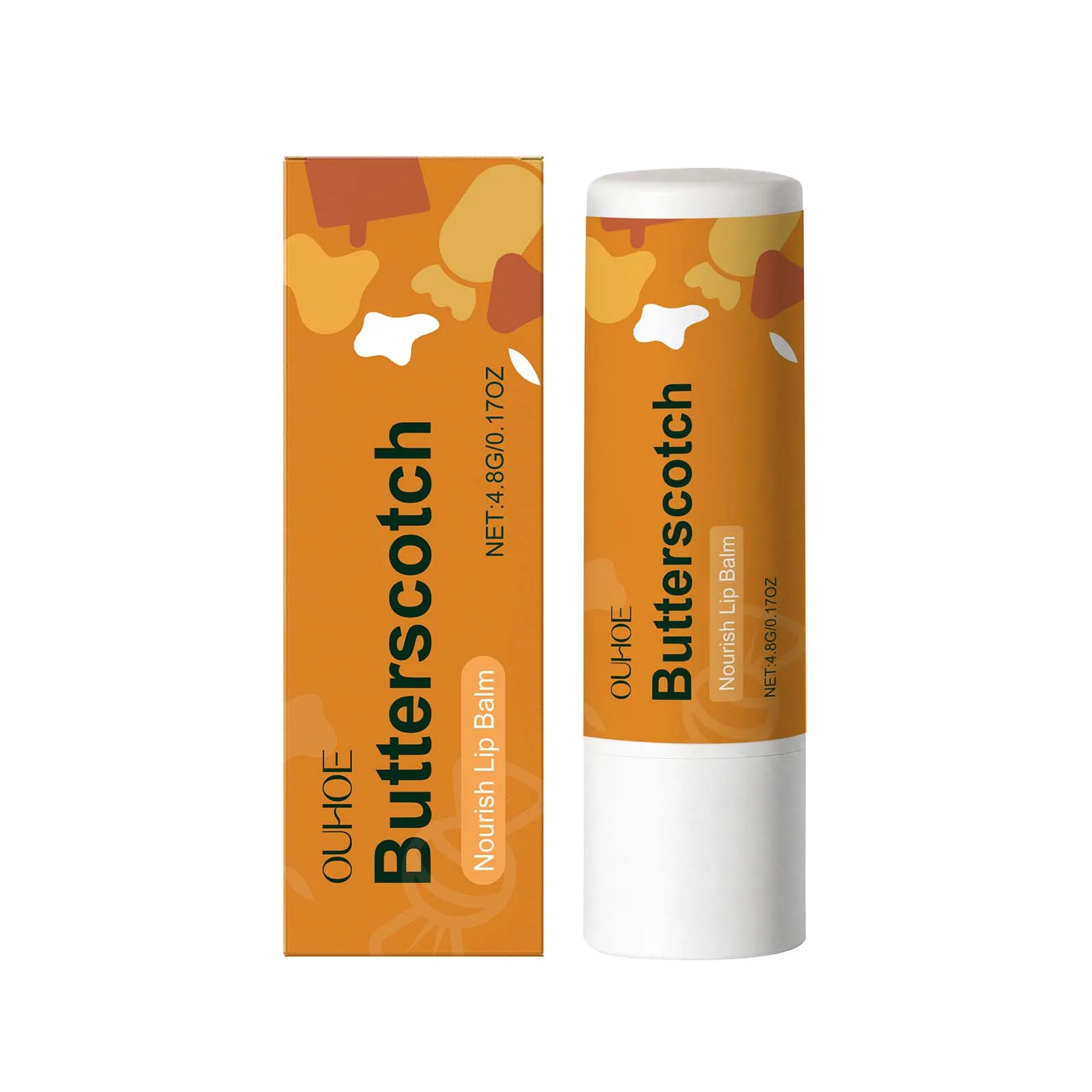 Anti-Chapped Lip Balm with Multiple Flavors Deeply Nourishes Lip Skin Improves Dryness and Plumps Lips Soft and Hydrated Lips