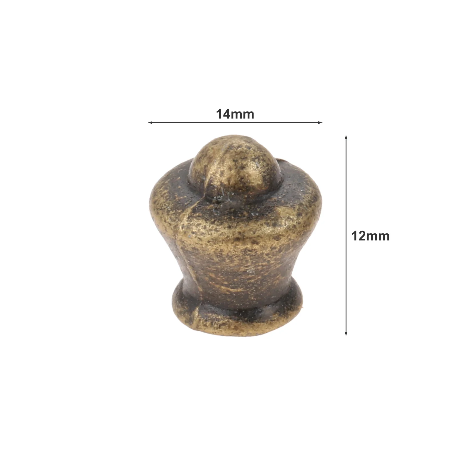 Round Mini Knobs and Screws for Jewelry Chest Box Kitchen Cabinet Cupboard Door Dresser Drawer Bookcase Window Handle Pull 5Pcs furniture knobs