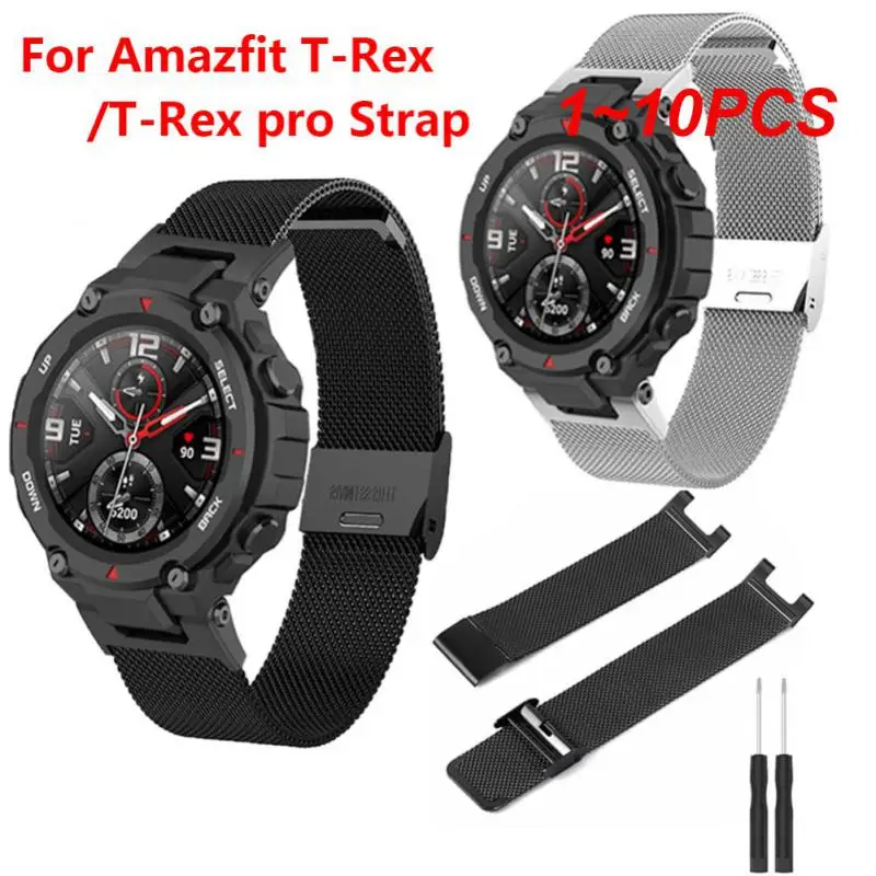 

1 ~ 10 шт. нейлоновый ремешок для Huami Amazfit T-REX, умный ремешок для часов, женский и мужской браслет для Amazfit T-Rex/T-Rex