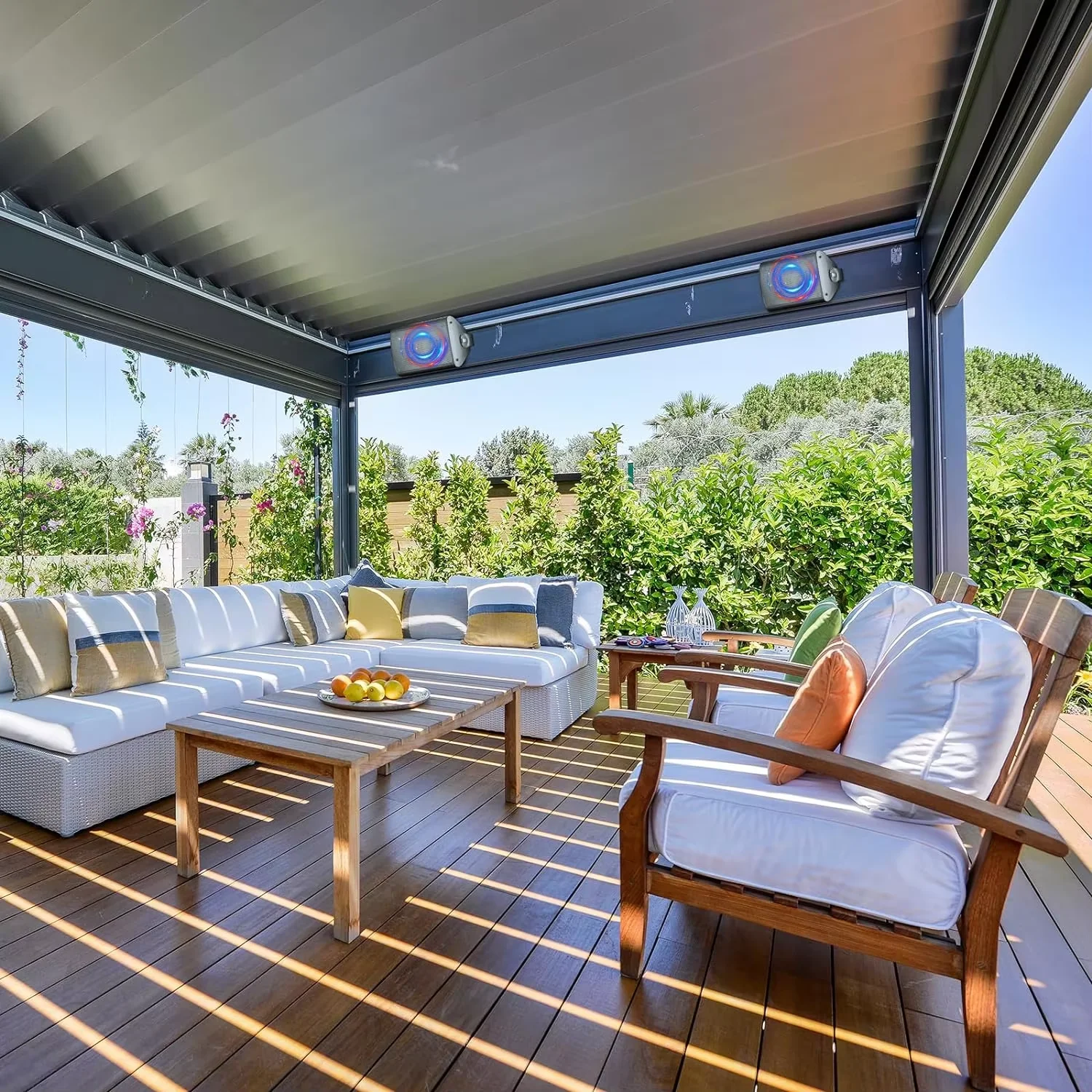 Herdio 6.5 ''2 قطعة مكبرات صوت بخاصية البلوتوث داخ...