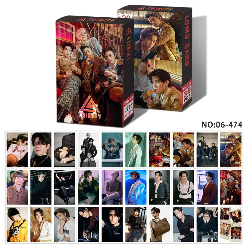 30pcs/set Taixing INTO1 Creation Camp 2021Chap SBFIVE KAOUP BlessingCard LOMOCard PhotoCard Fan Favorite Thailand Fashion Gifts |