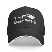 

The Quadfather Drone Men's New Baseball Cap Fashion Sun Hats Caps for Men and Women