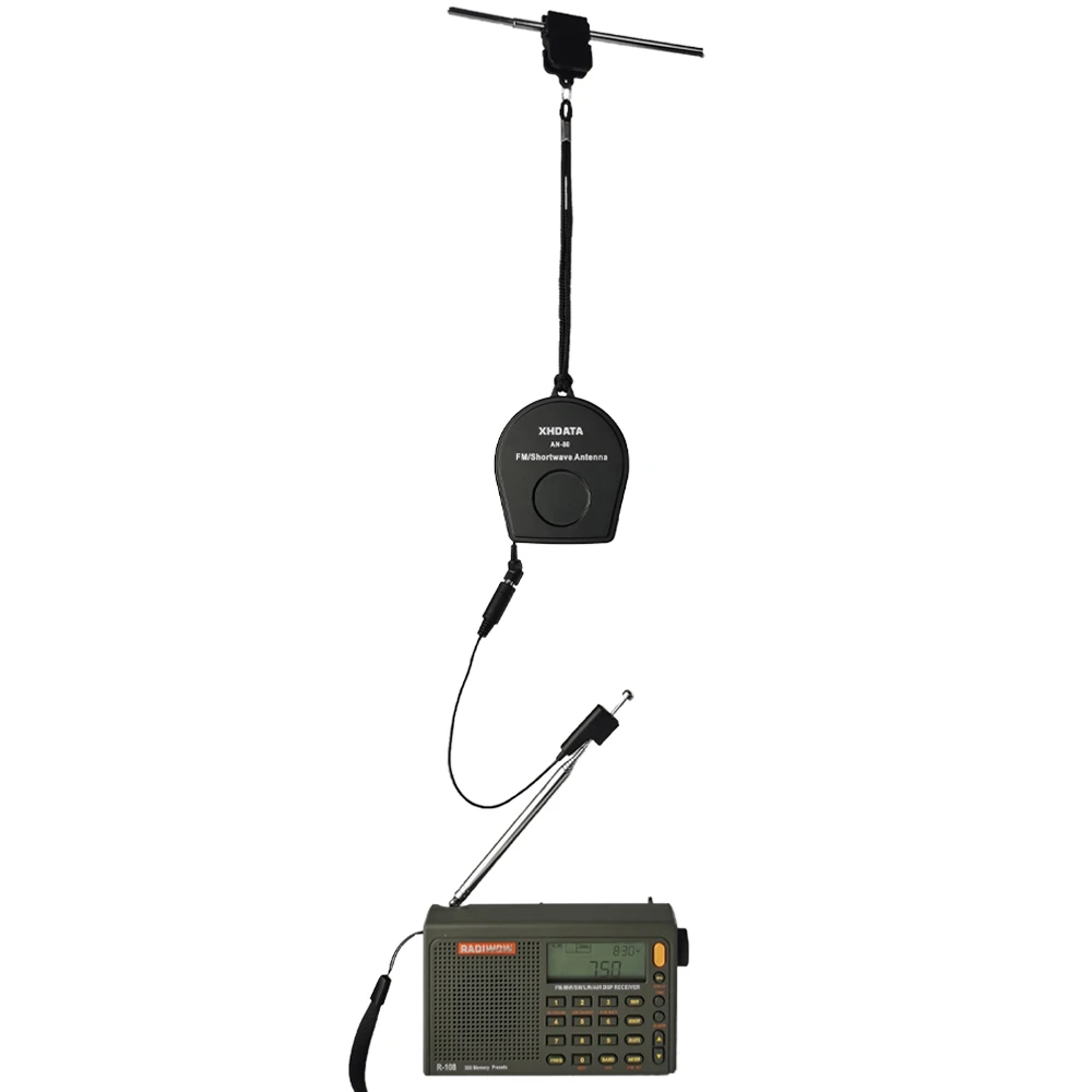 XHDATA AN-80 External Antenna Suitable with all Radios Improve listening  quality