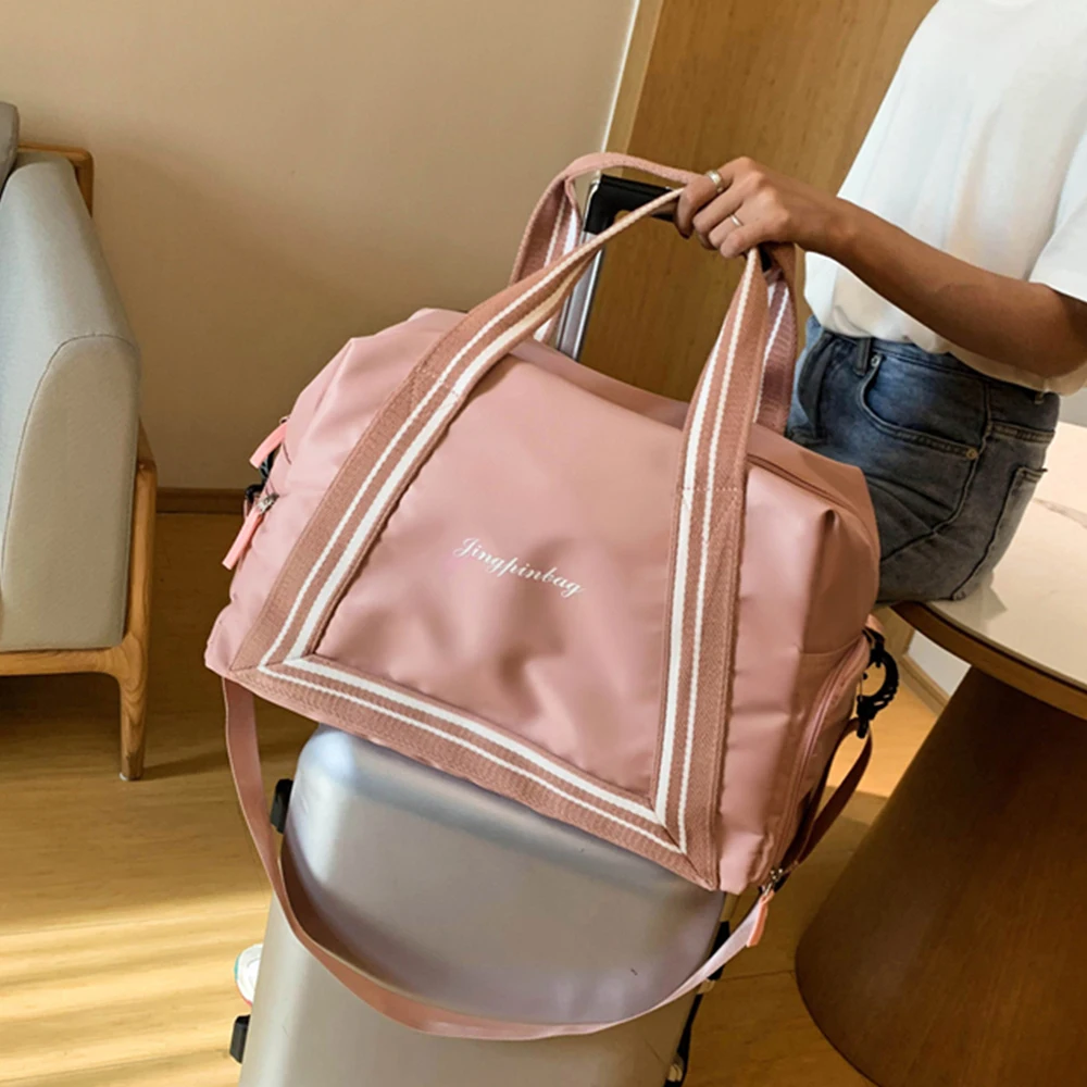Mala de viagem weekender para homem e mulher impermeável ginásio_voghion.com