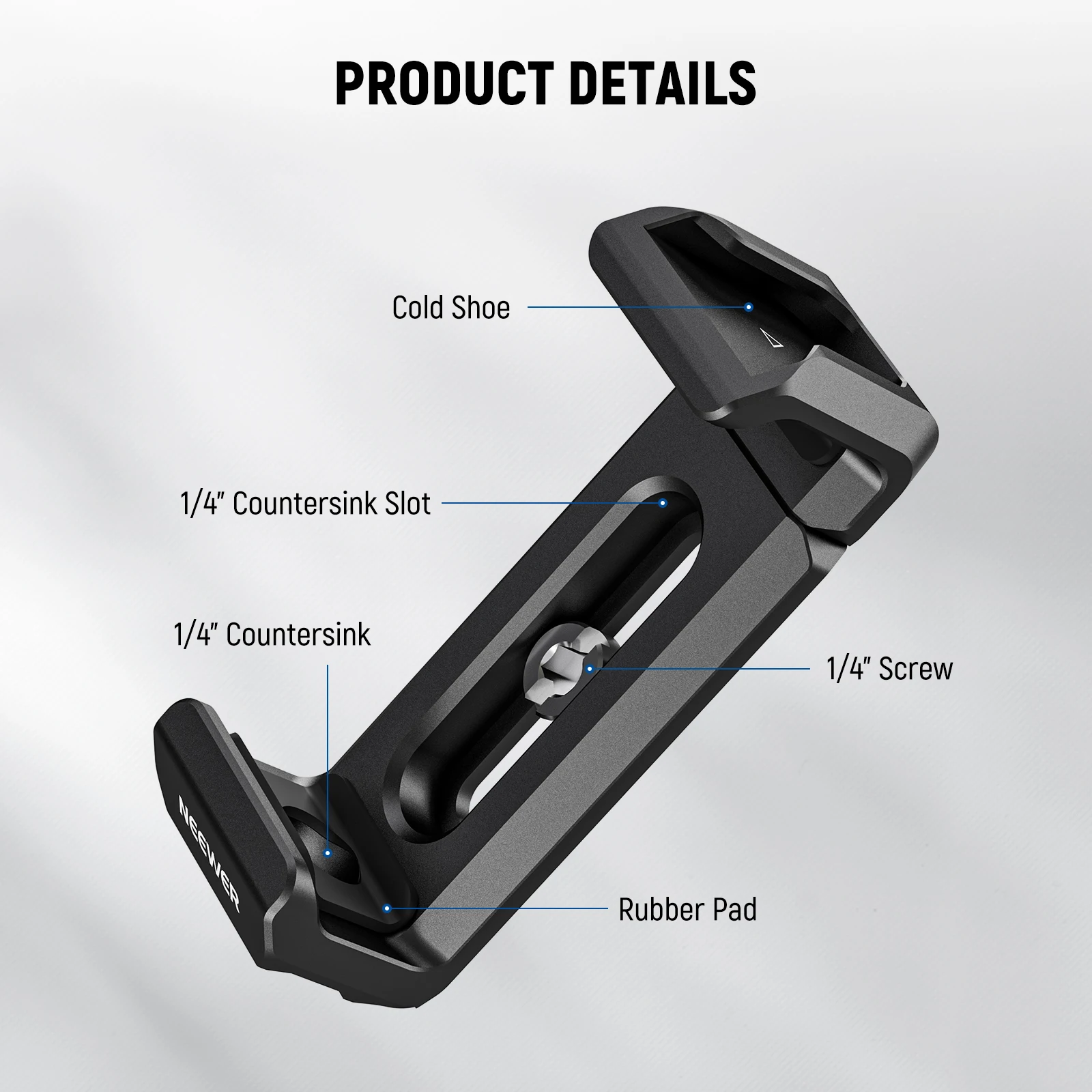 T'nB Supporto magnetico per smartphone per lettore CD auto