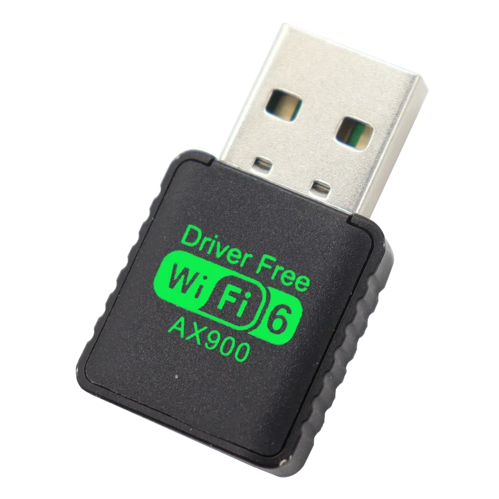 AX900 WIFI 6 Adapter USB Network Card 2.4G&5GHz Dual Band Dongle For Laptop Driver Free Wireless Wlan Receiver