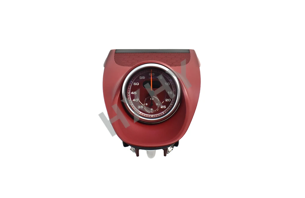Car Dashboard Stopwatch Decoration Clock Time Support Sport Chrono For Porsche 7