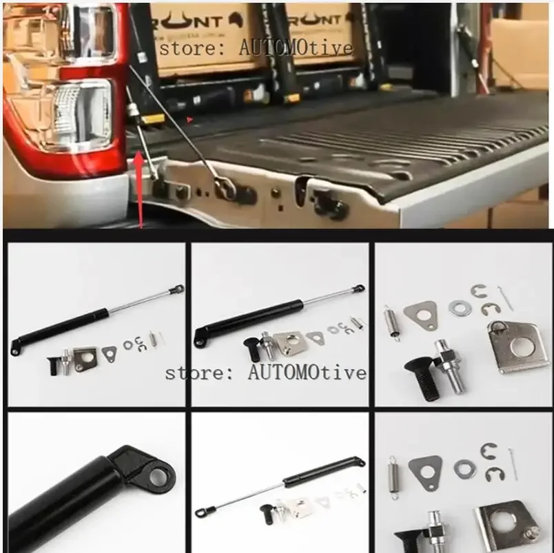 1 pcs ING REAR GATE STRUT SHOCK TAIL GATE GAS SLOW DOWN FIT FOR FORD RANGER T6 T7 XL PX XLT WILDTRAK 2012-