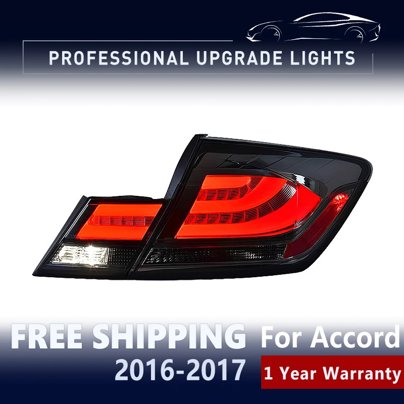 

Taillights For Honda Accord 2016-2018 Tail Lights 9.5G LED Lamp Assembly Auto Repiacement Parts Car Accessories