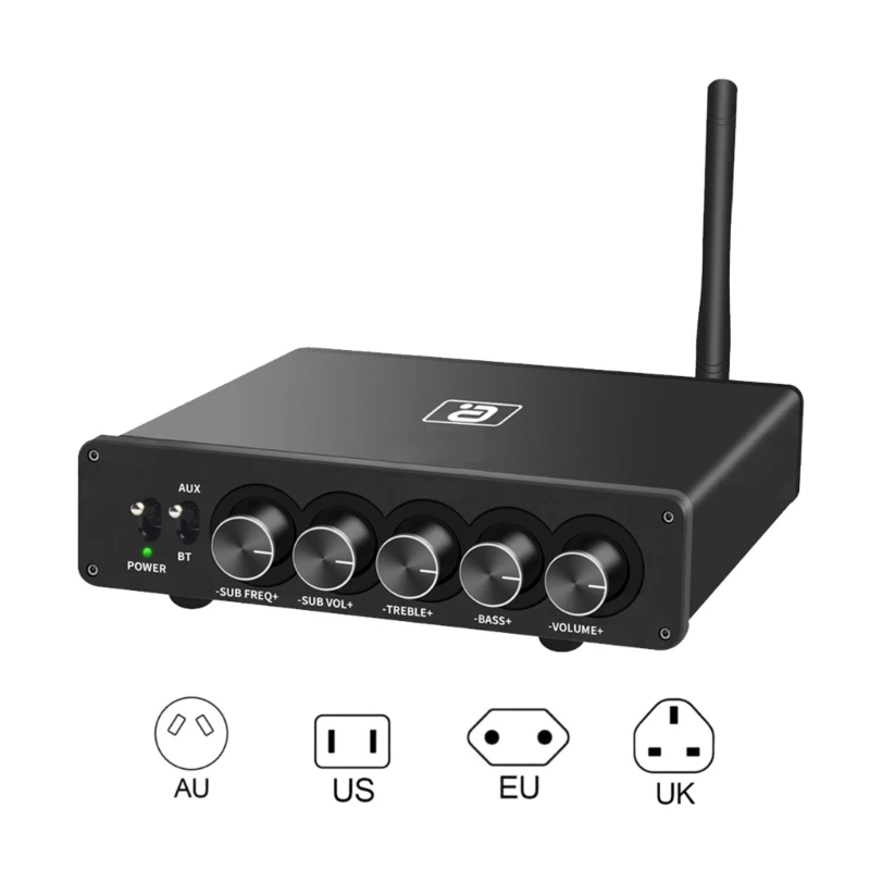 

P82F HF220 50Wx2+100W TPA3116 2.1 Power Amplifiers Bluetoothcompatible 5.1