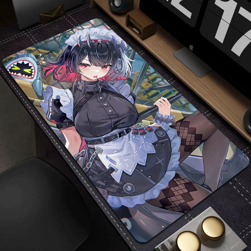 Zenless Zone Zero Jane Doe Gaming Mousepad Gamer Non-Slip Computer Desk Mat HD Print Desk Pad