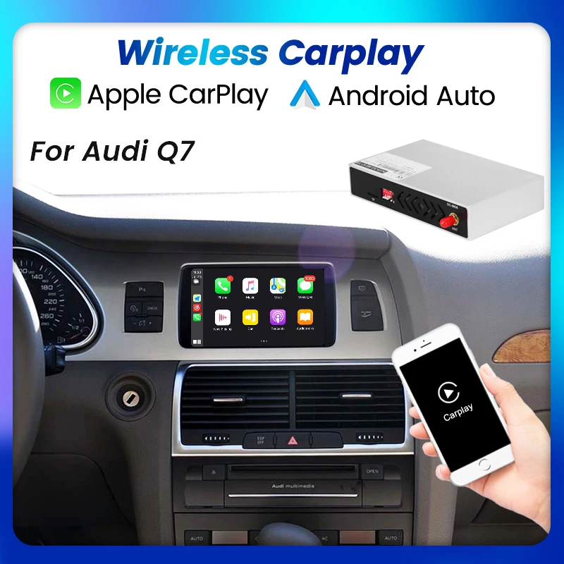 Actualización de la interfaz inalámbrica Apple CarPlay para Audi Q7