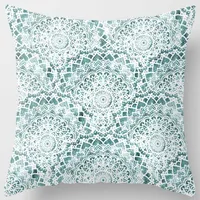 Beauty Mandala Pillow Covers  Short Plush Velvet Thick Pillow Cases Home Decoration Cushions Cover 45cmby45cm Room Decor 2