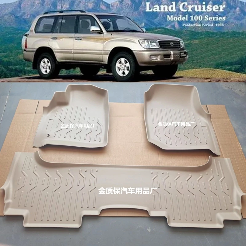 Use For Toyota Land Cruiser Lc100 Car Carpet Lx470 Car Floor Foot Mats Full Set Fit For Lc100