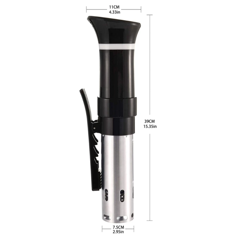 Sous-Vide Cooker Immersion Circulator 1100W Cooker with Timer