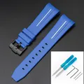 Blue white line 02