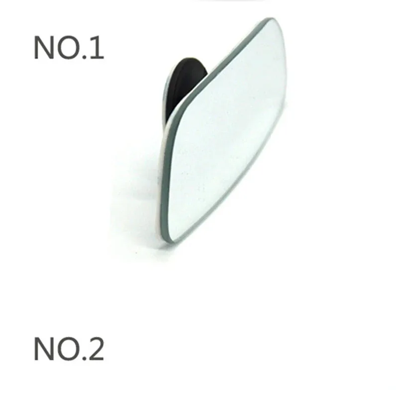 Car Arc Wide-angle Rearview Mirror Clear Slim Blind Spot Reversing Glass Convex Rear View Mirror Parking 2Pcs