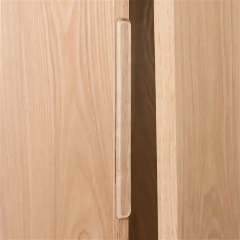 Silicone Self Adhesive Pads Refrigerator Anti-collision Strip Door Stopper Cabinet Bumpers Wall Protector Pad door stopper silicone door stopper door stopper bumpers silicone rubber bumpers