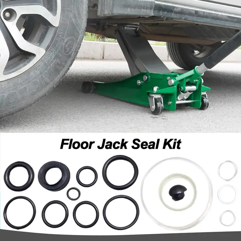 15pcs Floor Jack O Ring seal kit Horizontal Jack oil seal complete repair kit oil seal ring for Jack accessories for Car Repair