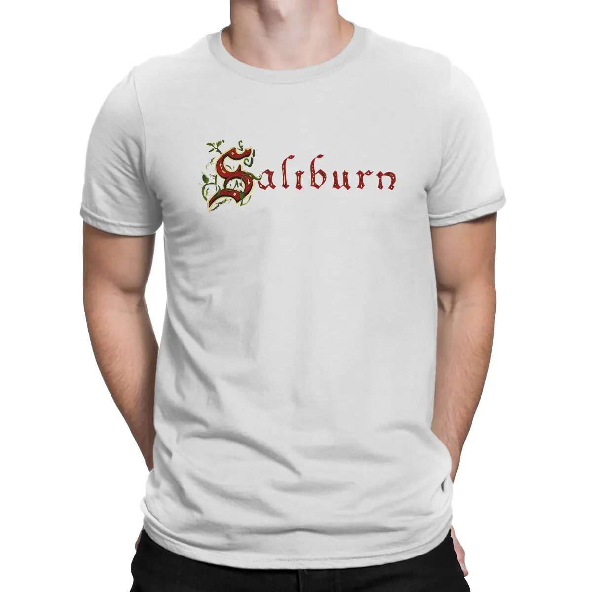 thumbnail image 1 of Camiseta única con el logotipo de Saltburn, informal, de verano, para adultos., 1 of 7