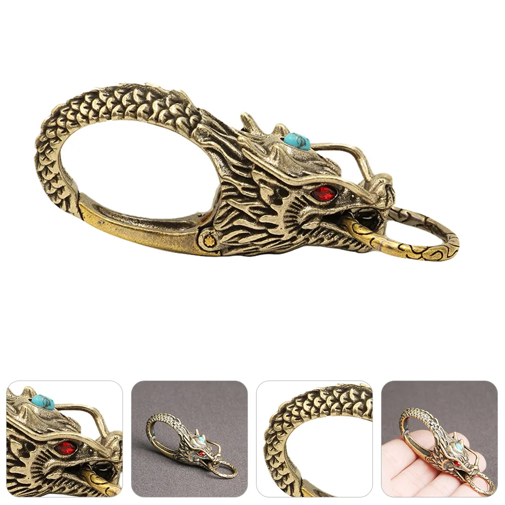 

Faucet Keychain Holder Waist Buckle Vintage Retro Clasp Chic Rings for Men
