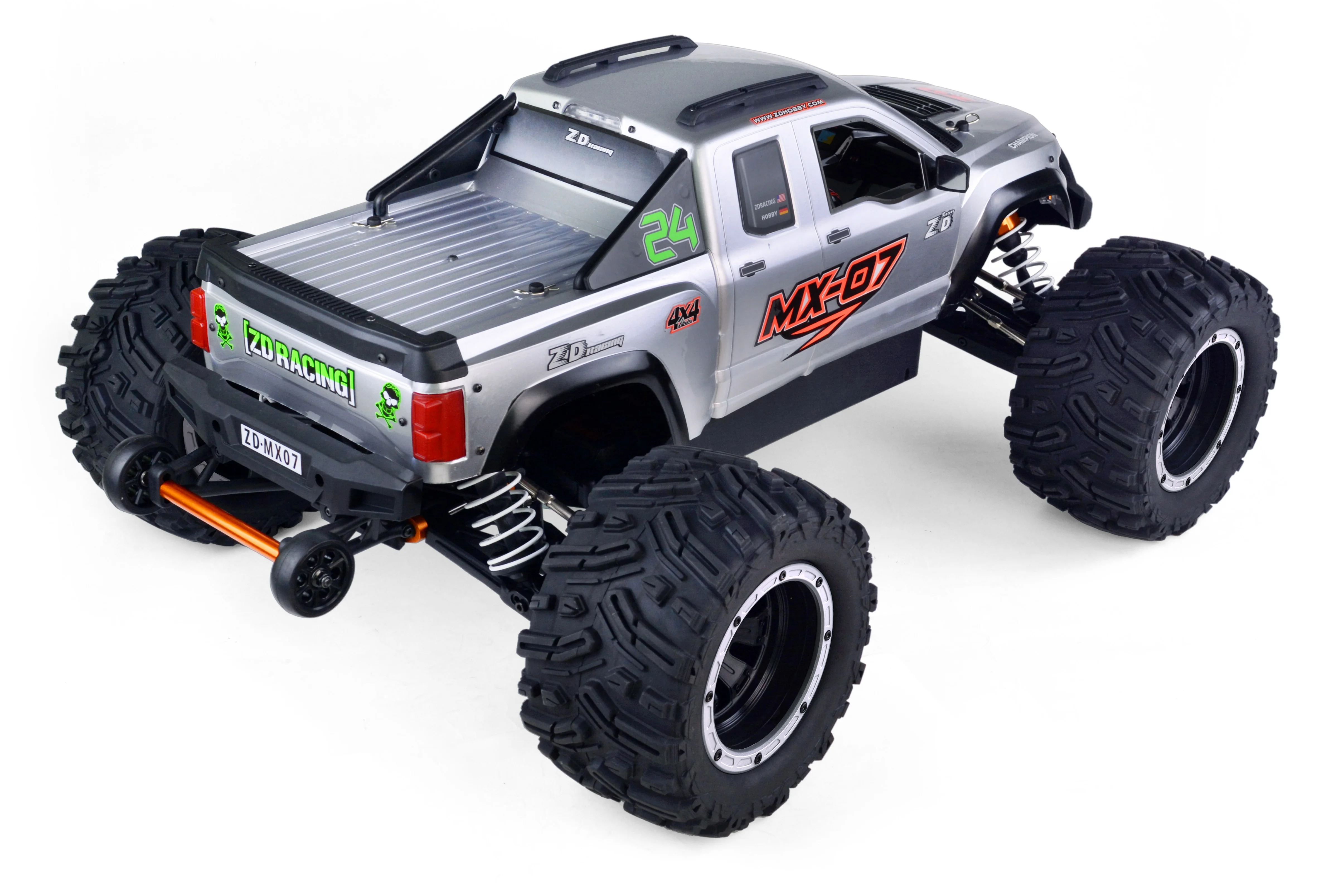Zd Racing Mx-07 Mx 07 1/7 4wd 8s Brushless Monster Truck