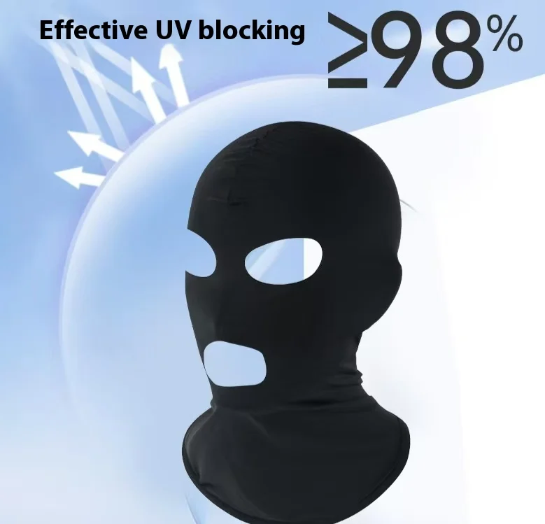 Unisex Breathable Cycling Face Mask - Ice Silk Fabric