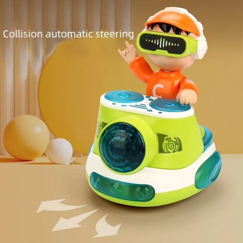 Electronic Interactive Dj Toy For Kids Musical Toys Cute Swing Dancing With Music Led Lights